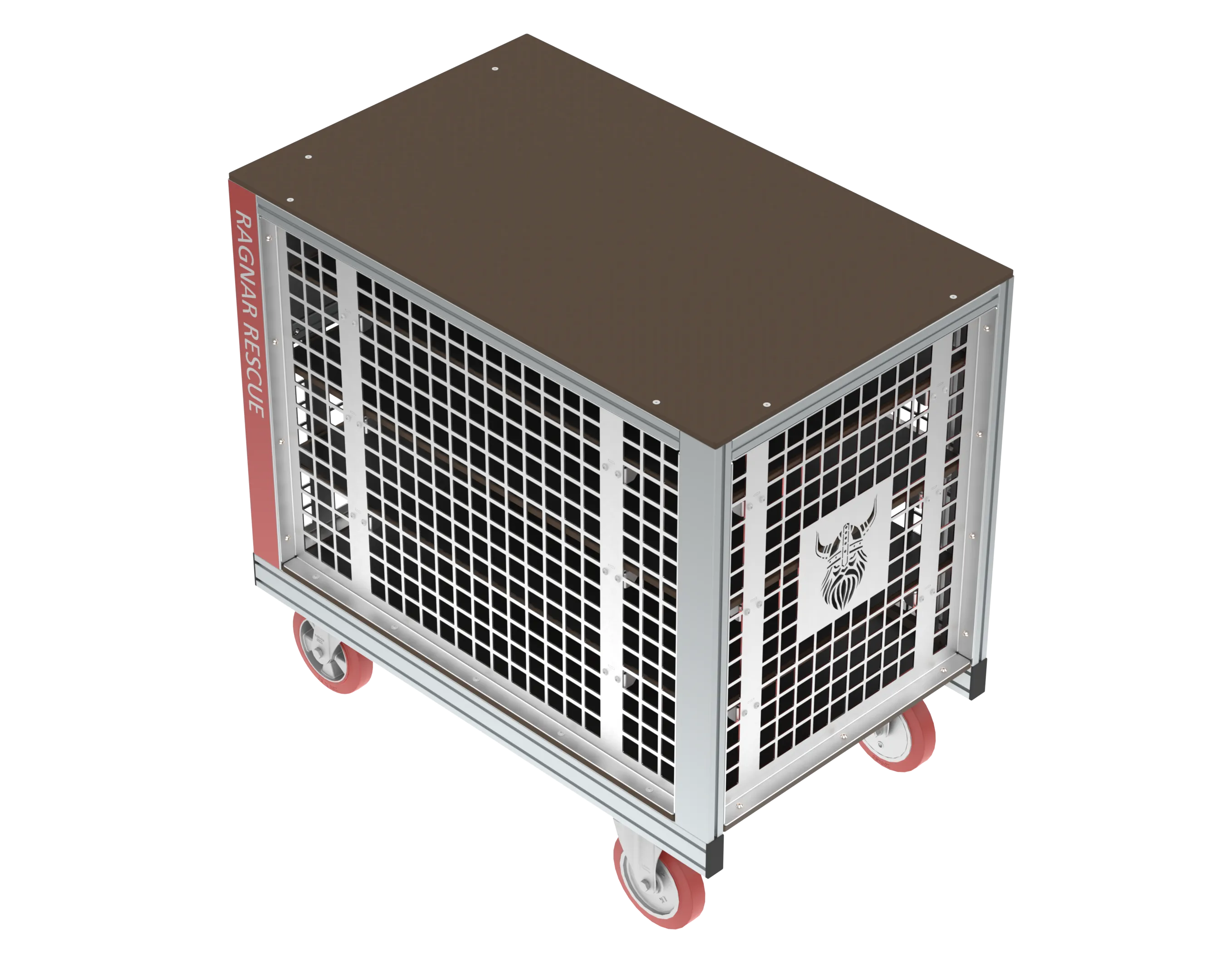 RC Gitterbox Einlegeböden 1150 — isometrische Ansicht